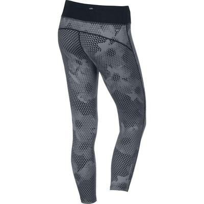 Nike Womens Epic Run Printed Tights - Cool Grey/Black/Matte Silver - main image