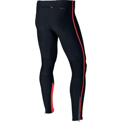 Nike Mens Tech Running Tights - Black/Red - main image