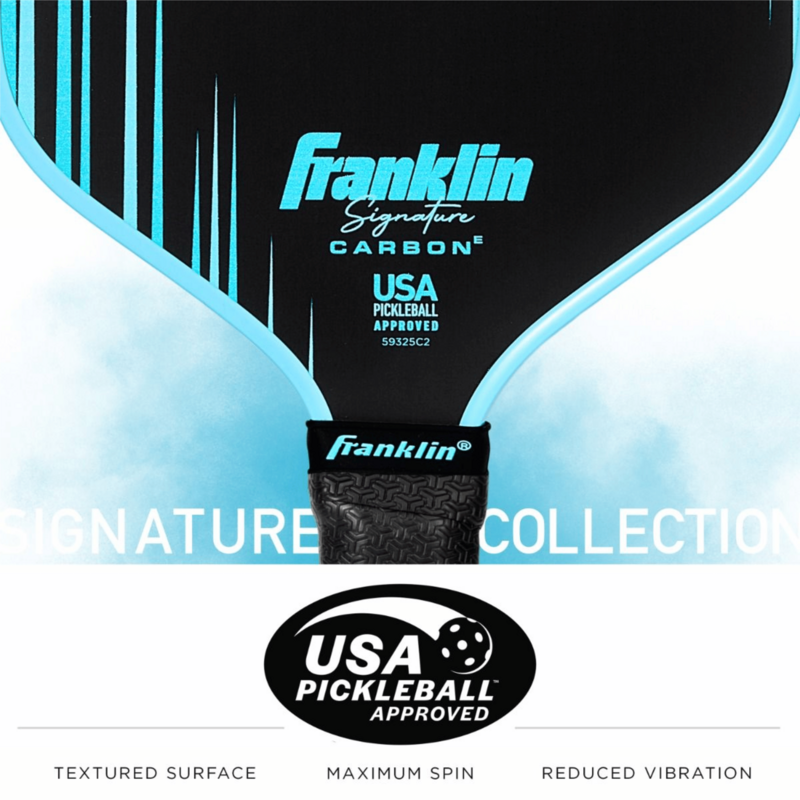 Franklin Signature Carbon Series 13mm Pickleball Paddle - Blue - main image