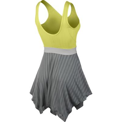 Nike Womens Novelty Knit Dress - Venom Green/Metallic Iron Ore - main image