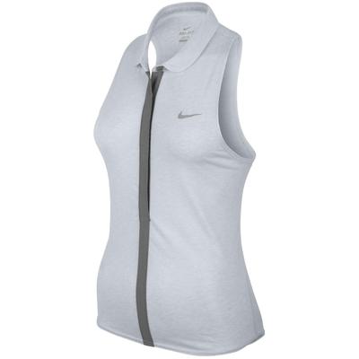 Nike Womens Dri-FIT Touch Sleeveless Top - Grey Heather - main image
