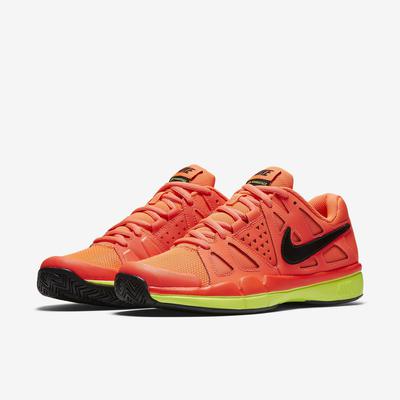 Nike Mens Air Vapor Advantage Tennis Shoes - Hyper Orange - main image