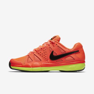 Nike Mens Air Vapor Advantage Tennis Shoes - Hyper Orange - main image