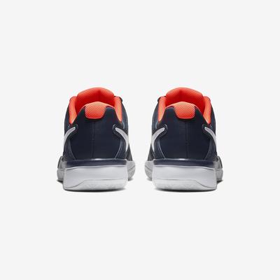 Nike Mens Air Vapor Advantage Tennis Shoes - Thunder Blue/Hyper Orange - main image