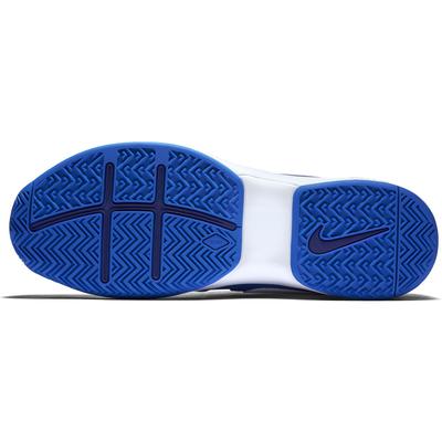 Nike Kids Air Vapor Advantage Tennis Shoes - Blue/White - main image