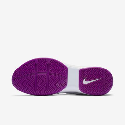 Nike Womens Air Vapor Advantage Tennis Shoes - White/Vivid Purple - main image