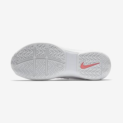 Nike Womens Air Vapor Advantage Tennis Shoe - Vast Grey/Lava Glow/White - main image