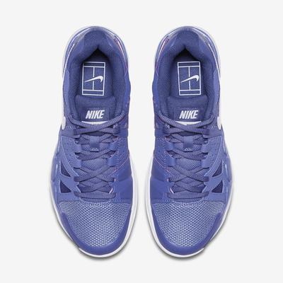 Nike Womens Air Vapor Advantage Tennis Shoe - Purple State/Blue/White - main image