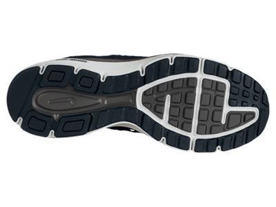 Nike Mens Dual Fusion Run 2 Running Shoes - Black/Plat/Dark Grey - main image