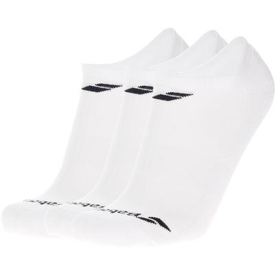 Babolat Junior Invisible Socks (3 Pairs) - White