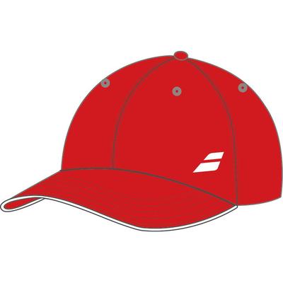 Babolat Junior Basic Logo Cap - Fiery Red
