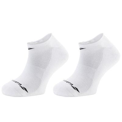 Babolat Mens Invisible Socks (2 Pairs) - White