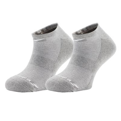 Babolat Mens Invisible Socks (2 Pairs) - Heather Grey