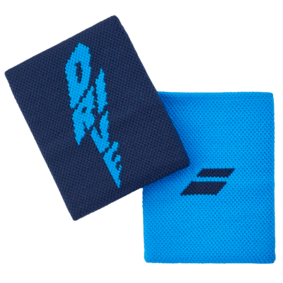 Babolat Logo Jumbo Wristbands - Drive Blue - main image