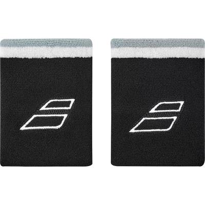 Babolat Terry Jumbo Wristband - Black/White - main image