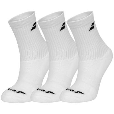 Babolat Basic Socks (3 Pairs) - White - main image