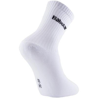 Babolat Junior Socks 3 Pair Pack - Black/White - main image