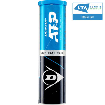 Dunlop ATP Tennis Balls (4 Ball Can)
