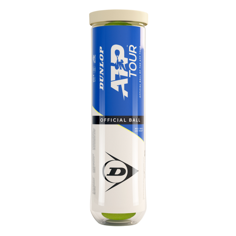 Dunlop ATP Tour Tennis Balls (4 Ball Can) - main image