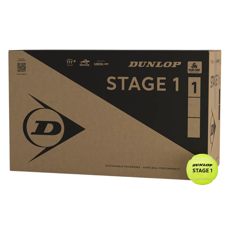 Dunlop Stage 1 Green Tennis Balls (6 Dozen Box) - main image