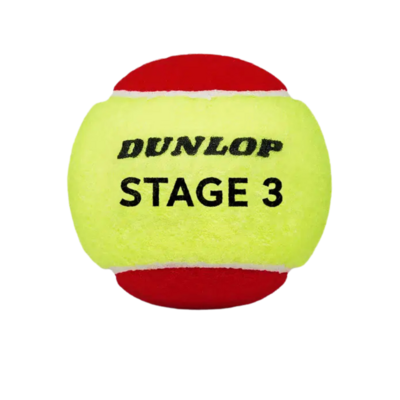Dunlop Stage 3 Red Junior Tennis Balls (3 Ball Pack) - main image