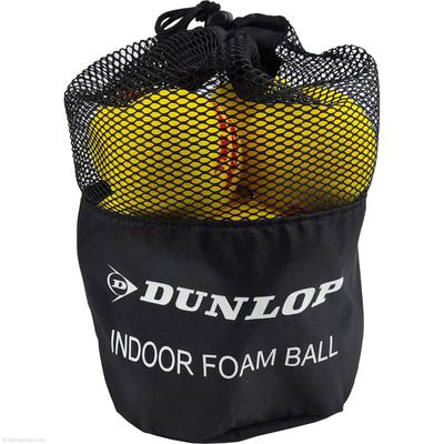 Dunlop Indoor Foam Tennis Balls (1 Dozen Bag) - main image