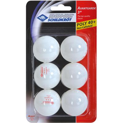 Schildkrot Avantgarde 3 Star Table Tennis Balls - White (Pack of 6) - main image