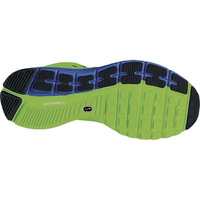 Nike Mens Zoom Structure+ 17 Running Shoes - Green/Hyper Cobalt - main image