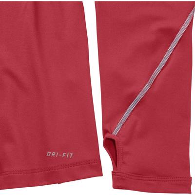 Nike Womens Reflective Element 1/2 Zip LS Running Top - Action Red - main image