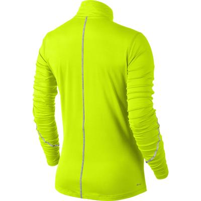 Nike Womens Reflective Element 1/2 Zip LS Running Top - Volt - main image
