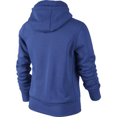 Nike Boys Brushed-Fleece Pullover Hoodie - Game Royal - main image