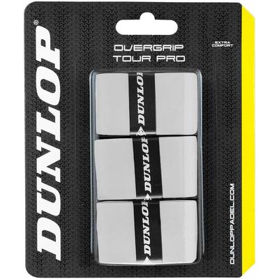 Dunlop Tour Pro Padel Overgrip (Pack of 3) - White