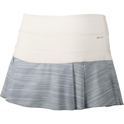 Nike Womens Victory Pleated Skirt - Ivory/Grey - main image