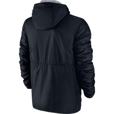 Nike Mens Alliance Fleece-Lined Jacket - Black/Grey - Tennisnuts.com