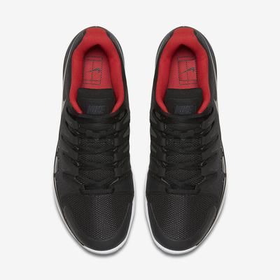Nike Mens Zoom Vapor 9.5 Tour Tennis Shoes - Black/Red - main image