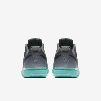 Nike Mens Zoom Vapor 9.5 Tour Tennis Shoes - Grey/Turquoise - main image