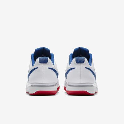 Nike Mens Zoom Vapor 9.5 Tour Tennis Shoes - White/Blue/Red - main image