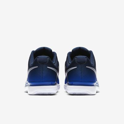 Nike Mens Zoom Vapor 9.5 Tour Tennis Shoes - Midnight Navy/Racer Blue - main image