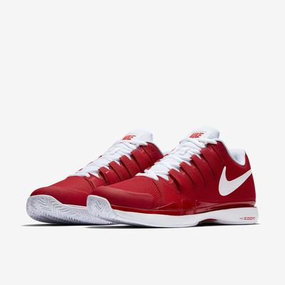 Nike Mens Zoom Vapor 9.5 Tour Tennis Shoes - Red/White - main image