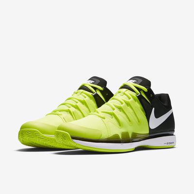 Nike Mens Zoom Vapor 9.5 Tour Tennis Shoes - Volt/Black