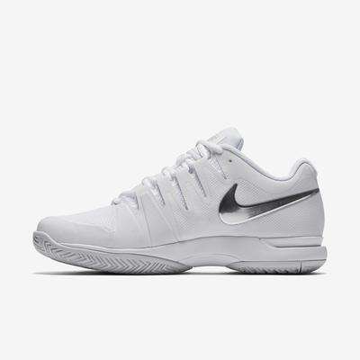 Nike Womens Zoom Vapor 9.5 Tennis Shoes - White/Metallic Silver - main image