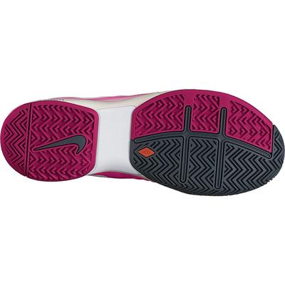Nike Womens Zoom Vapor 9.5 Tour Tennis Shoes - Pink/Ivory - main image