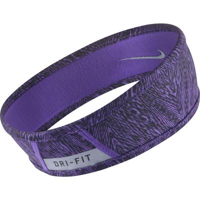 Nike Womens Run Cold-Weather Reversible Headband - Grape/Reflective Silver - main image
