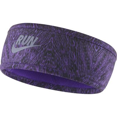 Nike Womens Run Cold-Weather Reversible Headband - Grape/Reflective Silver - main image