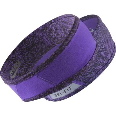 Nike Womens Run Cold-Weather Reversible Headband - Grape/Reflective Silver - main image