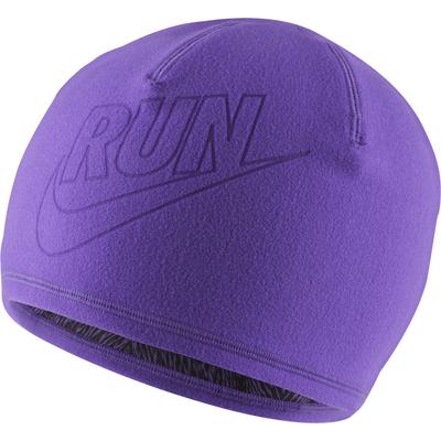 Nike Womens Run Cold-Weather Reversible Beanie - Grape/Silver - main image