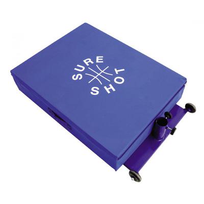 Sure Shot Compact Hoops 2-in-1 Junior Basketball/Netball Combo Unit - main image