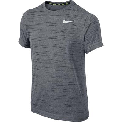 Nike Boys Dri-FIT Cool Training Shirt - Black/Cool Grey - main image