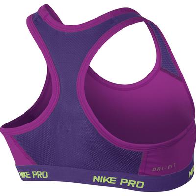 Nike Girls Pro Hypercool Fitted Bra - Bold Berry/Court Purple - main image