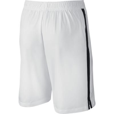 Nike Boys 8 Inch Court GFX Shorts - White/Black - main image